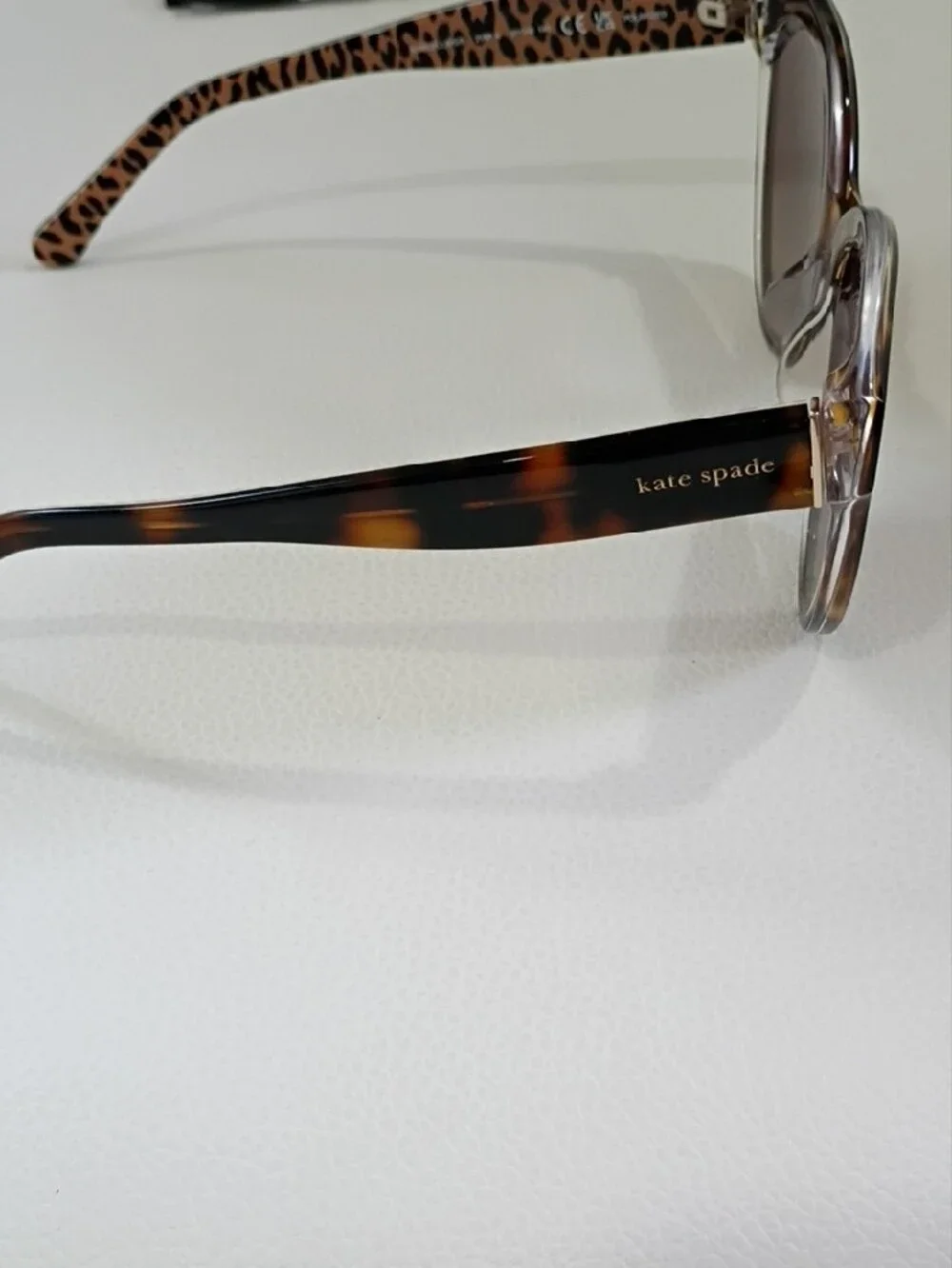 kate spade Tortoiseshell Cat Eye Sunglasses with Brown Gradient Lenses